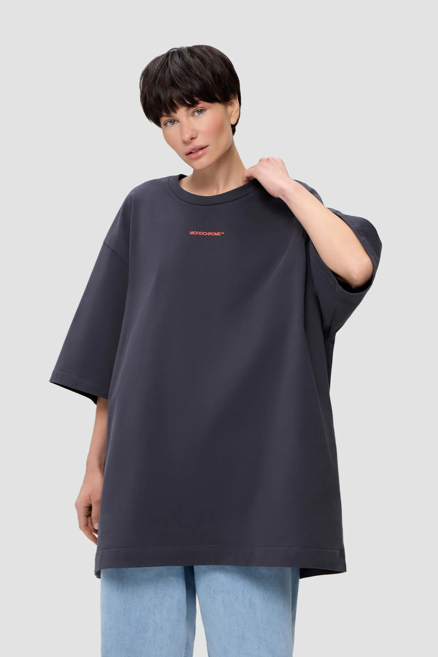 Картинка Футболка T-SHIRT FRAME OUTLINE PICTOGRAMS GRAPHITE от магазина