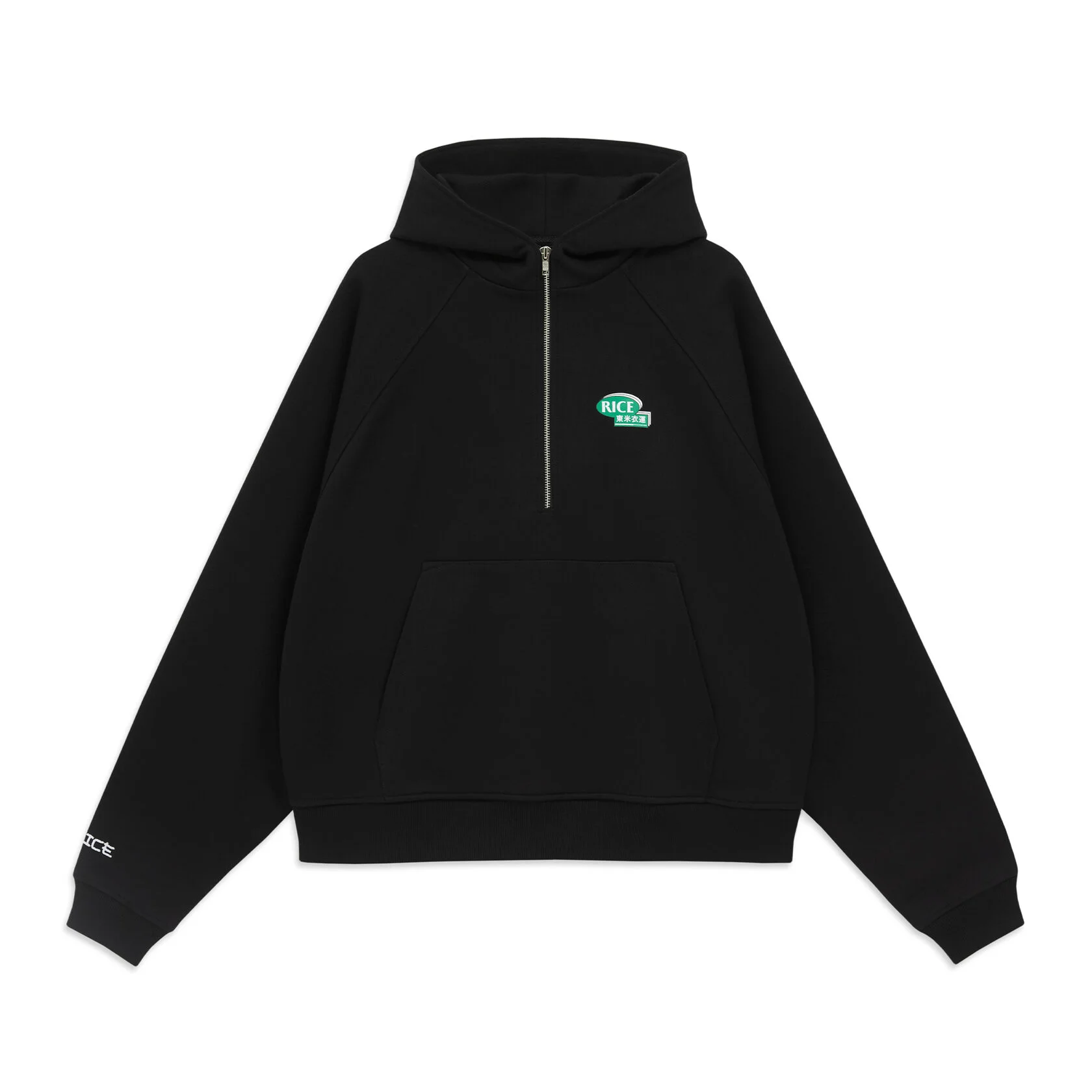 Картинка PANASIAN HOODIE HALF-ZIP/BLACK от магазина