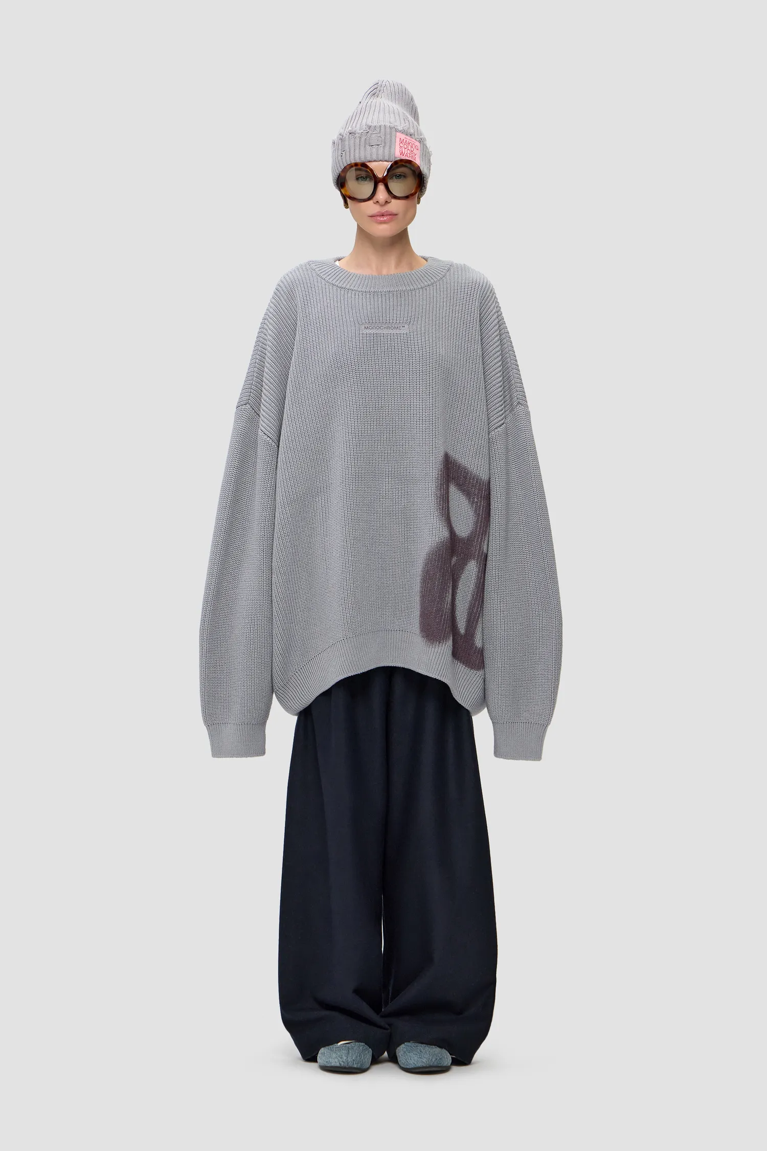 Картинка Свитер SWEATER SOFT AIRBRUSH PATTERN от магазина