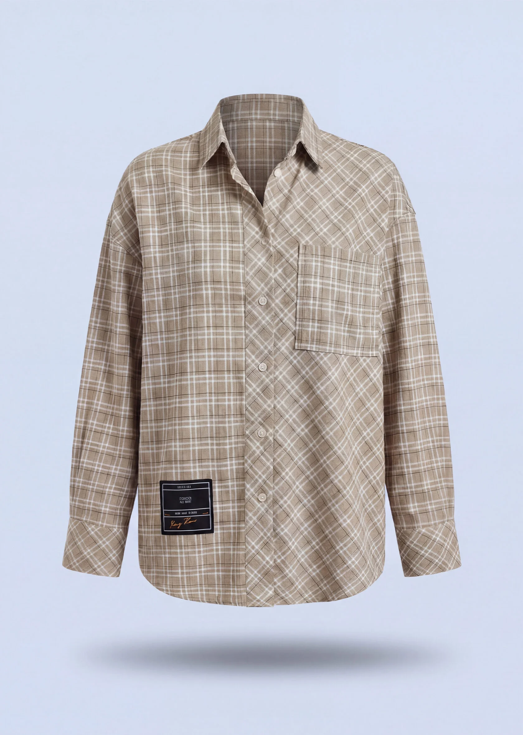 Картинка Рубашка в клетку от магазина