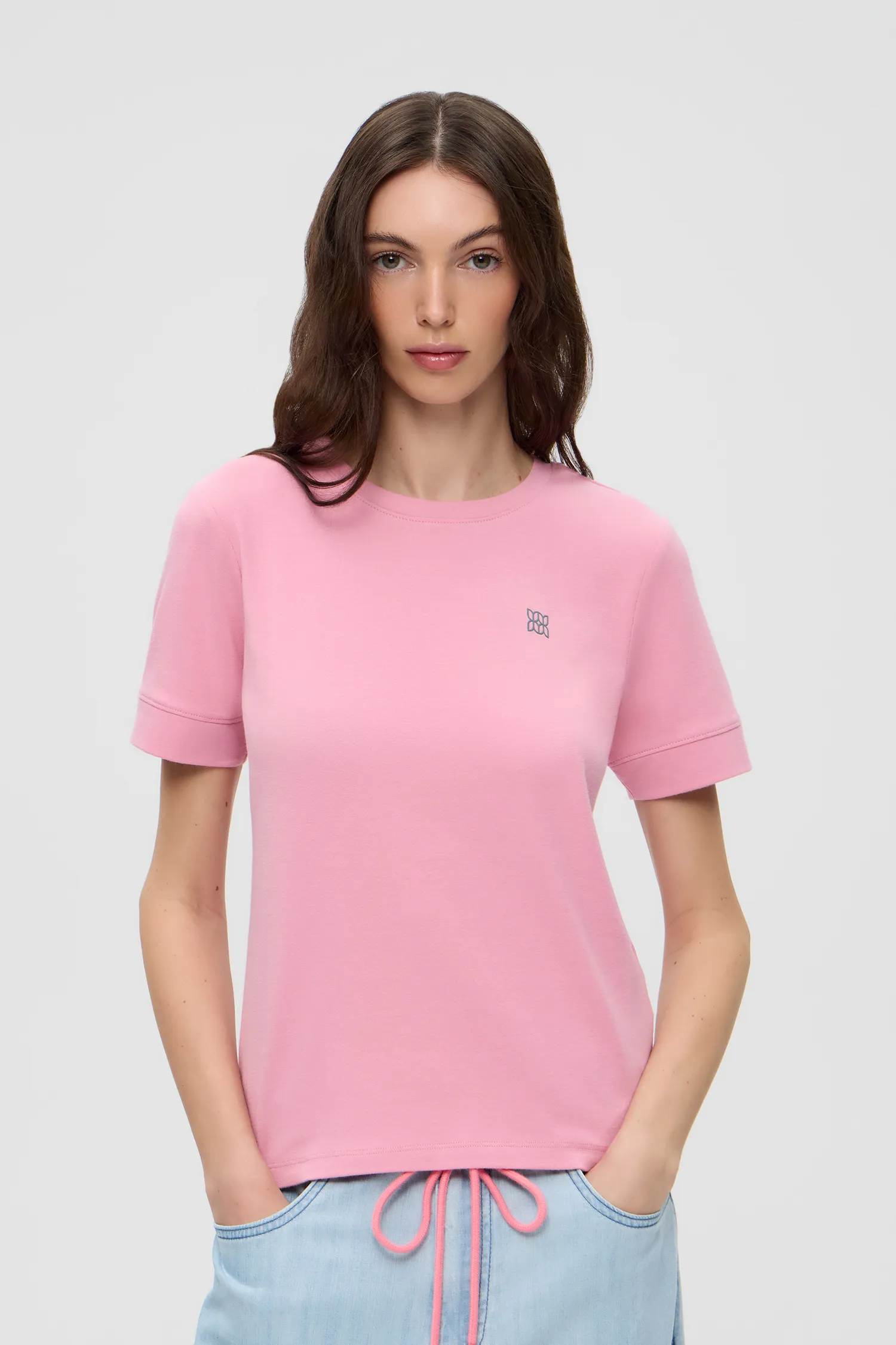 Картинка T-SHIRT SLIM ROSE от магазина