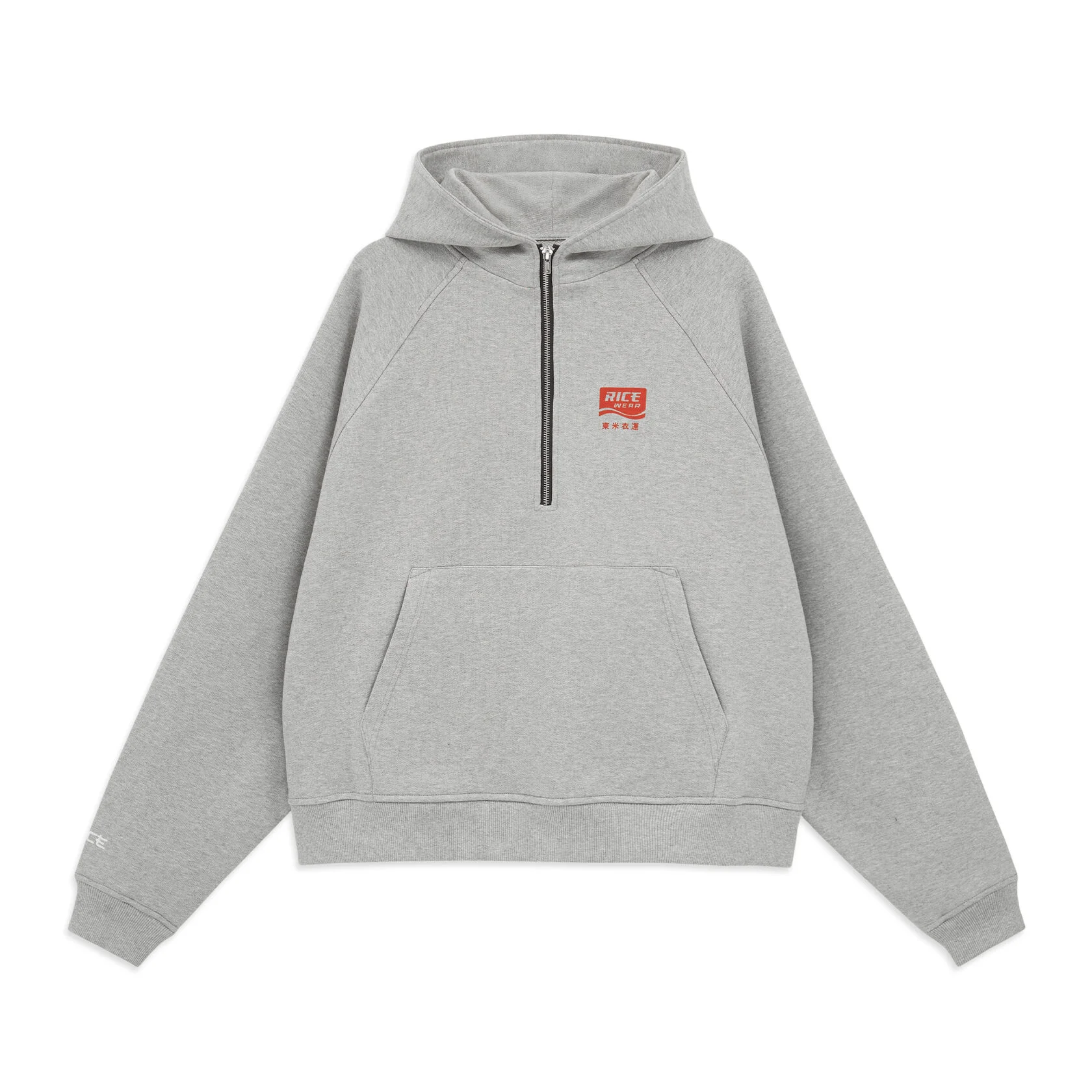 Картинка PANASIAN HOODIE HALF-ZIP/MELANGE от магазина