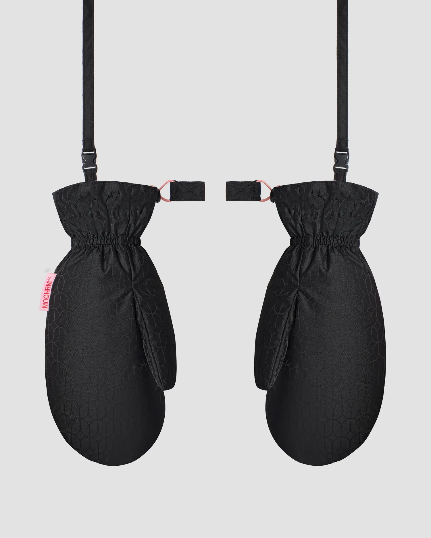 Картинка Рукавицы GLOVES JAQUARD PATTERN BLACK от магазина