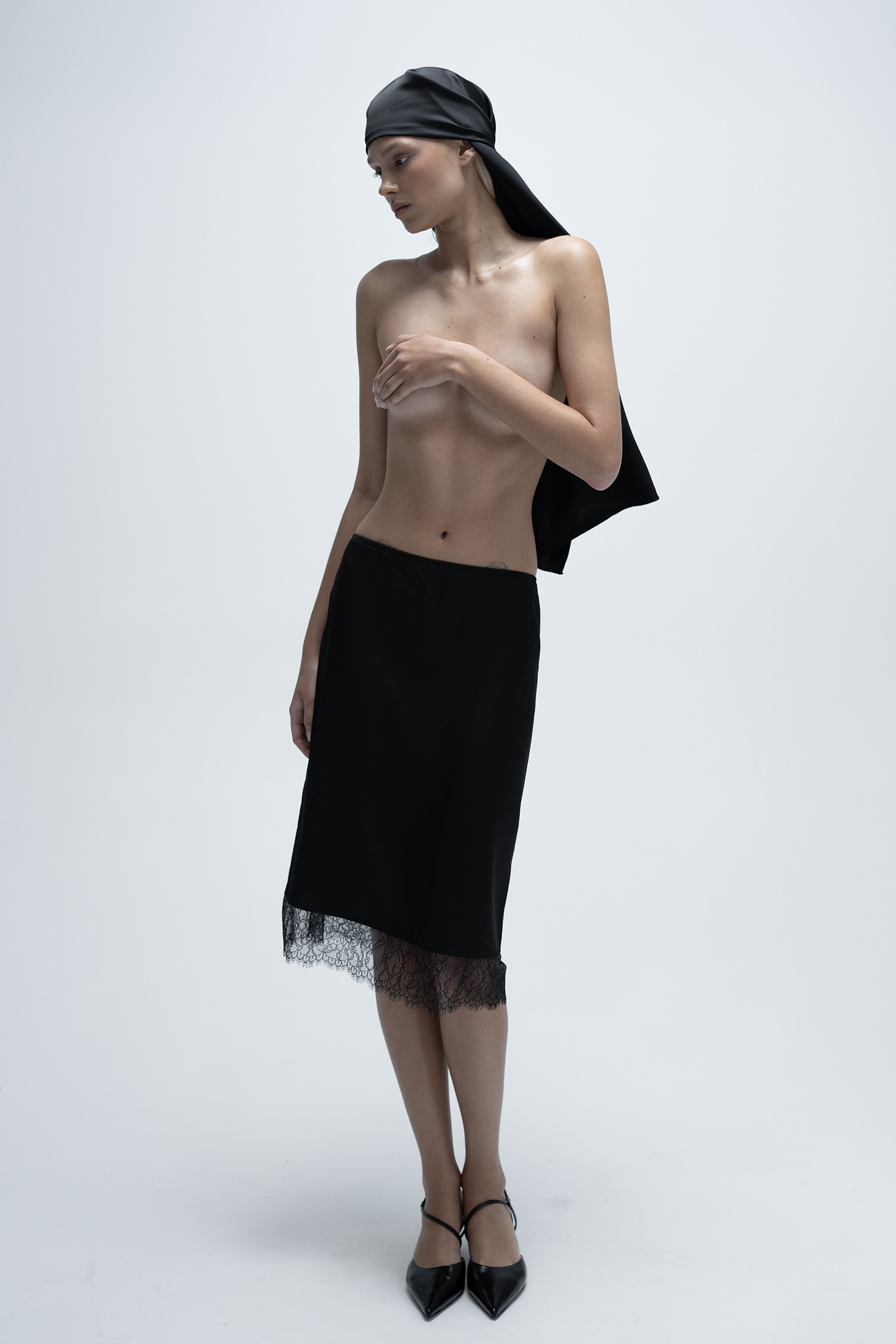 Картинка Юбка Yamoto, черная от магазина