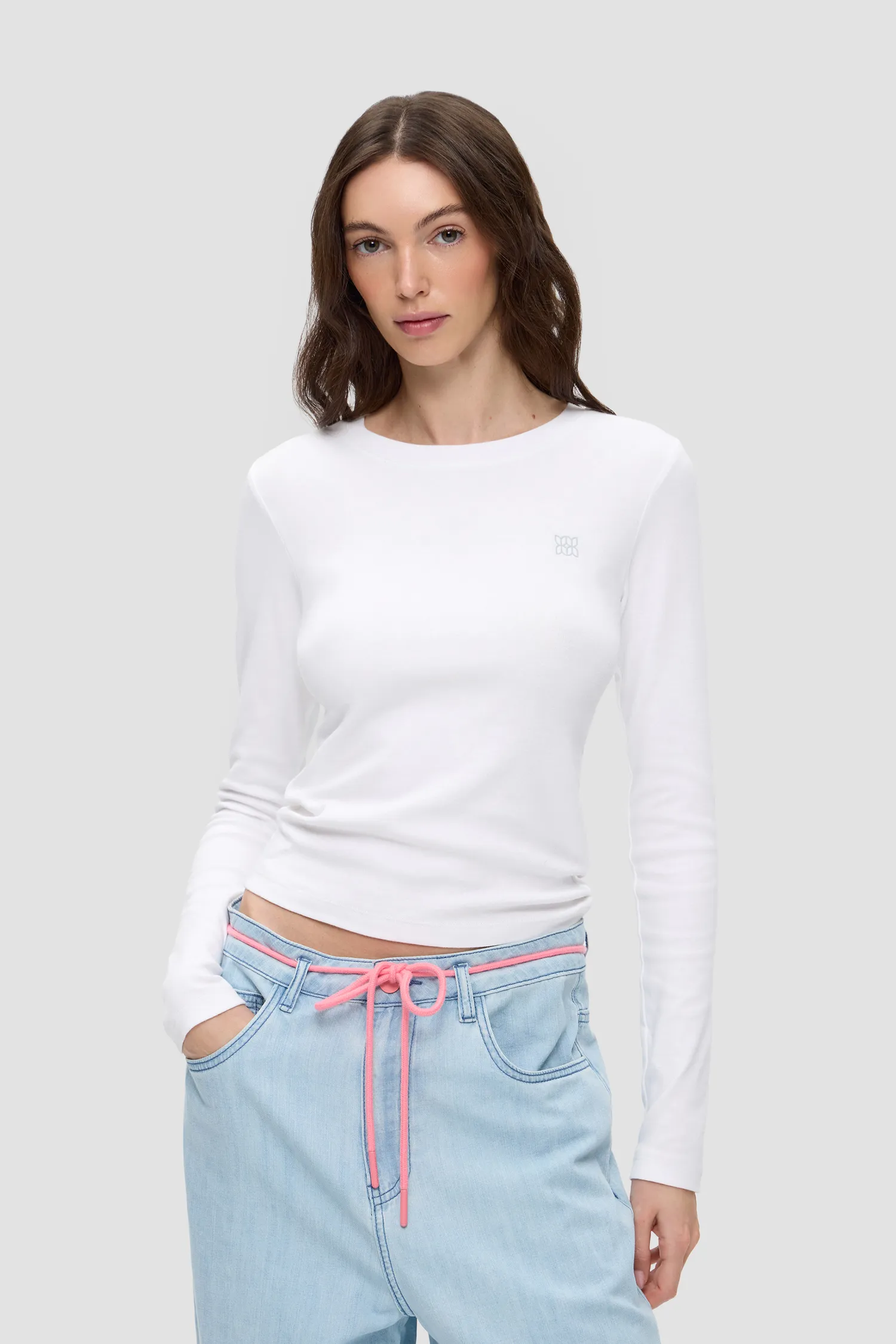 Картинка Лонгслив трикотажный LONGSLEEVE SLIM CLOUD от магазина