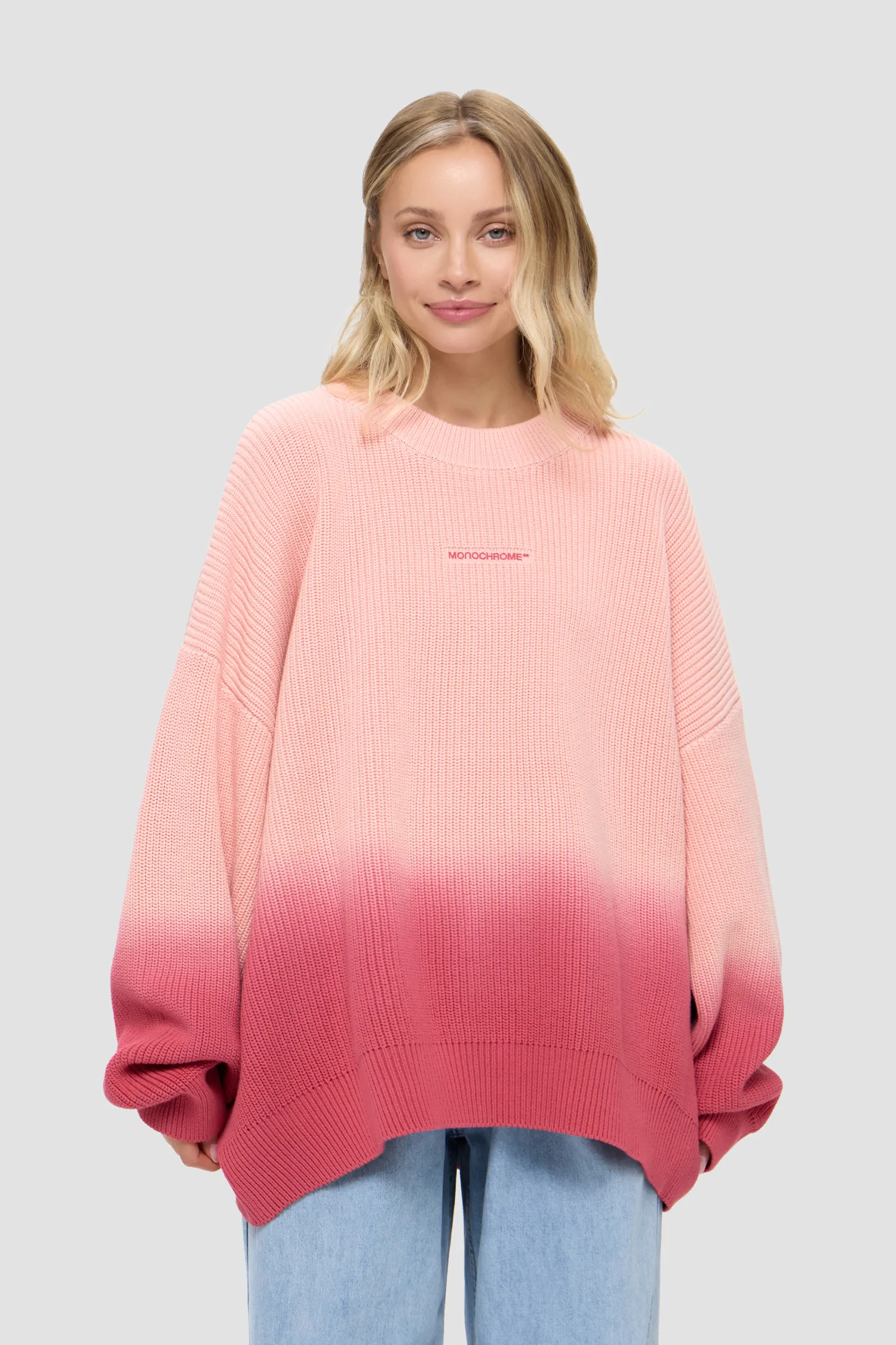 Картинка Свитер SWEATER GRADIENT PEACH/SORBET от магазина