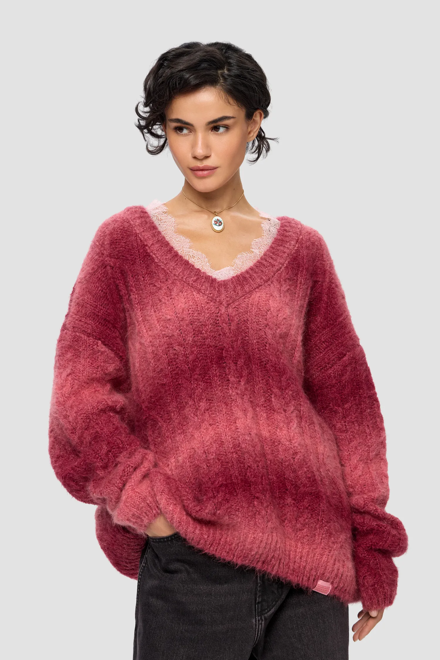 Картинка Свитер SWEATER VILLAGE GRADIENT SORBET от магазина