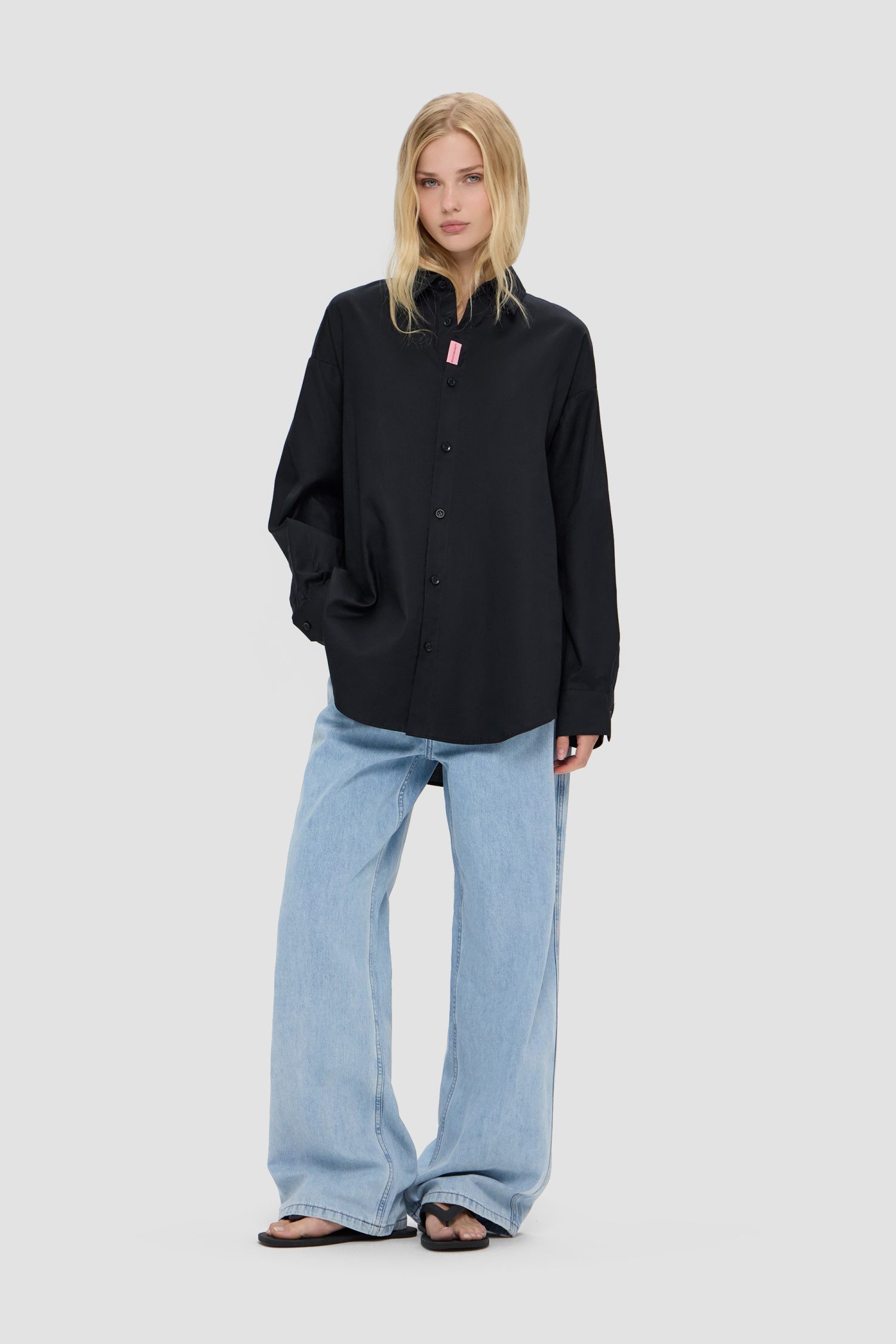 Картинка Рубашка COLLAR CLASSY BLACK от магазина