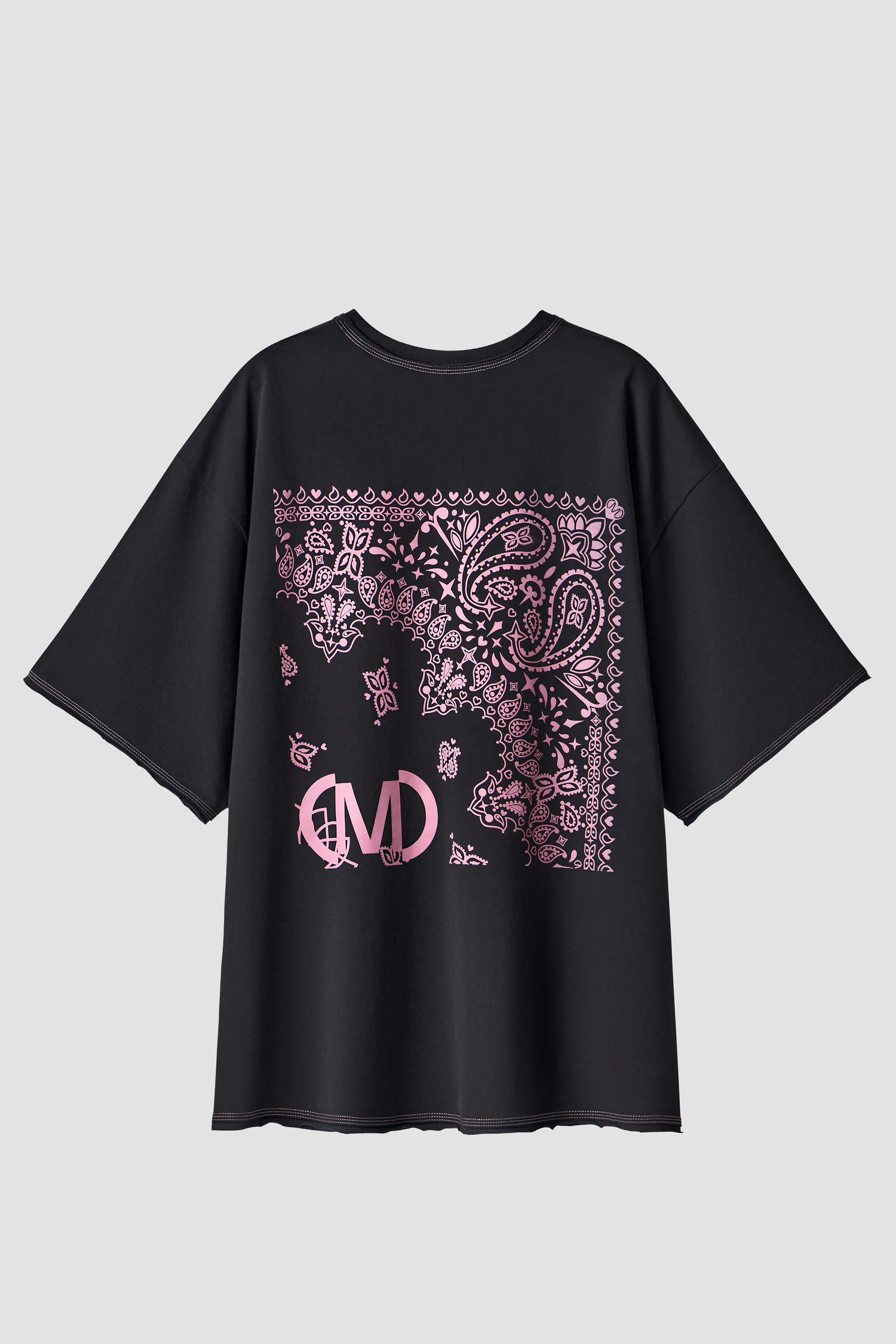 Картинка T-SHIRT BANDANA LONG BLACK от магазина