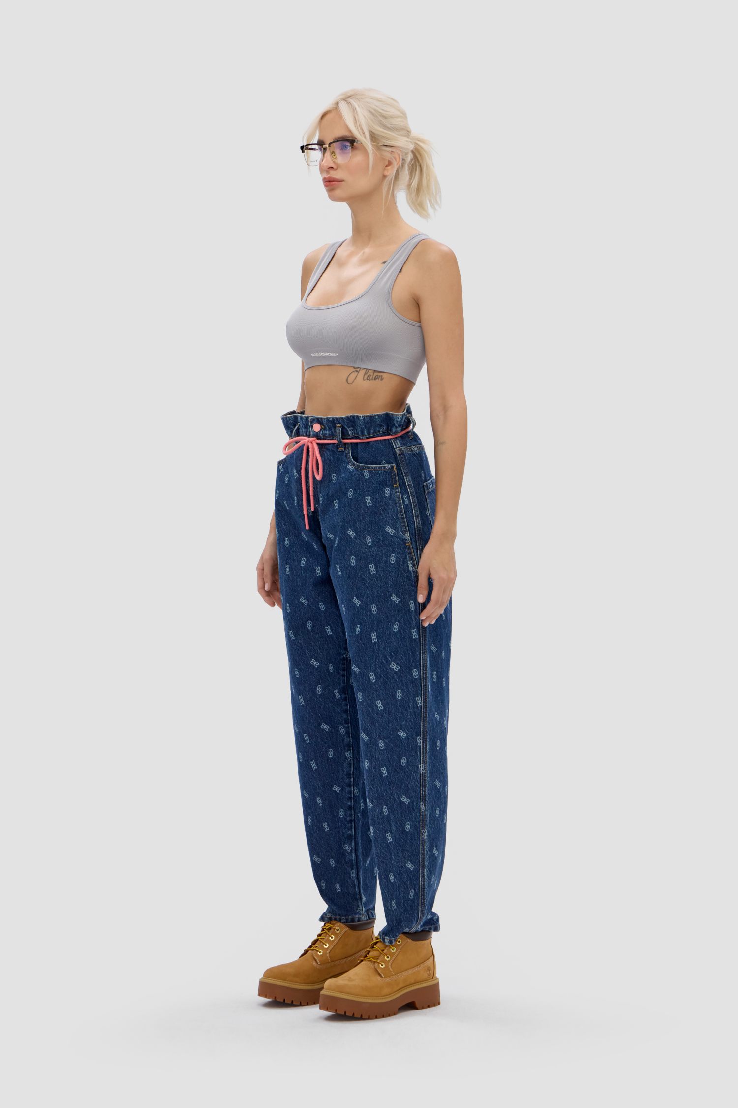 Картинка  Джинсы JEANS 0330 PICTOGRAMS LAZER BLUE от магазина