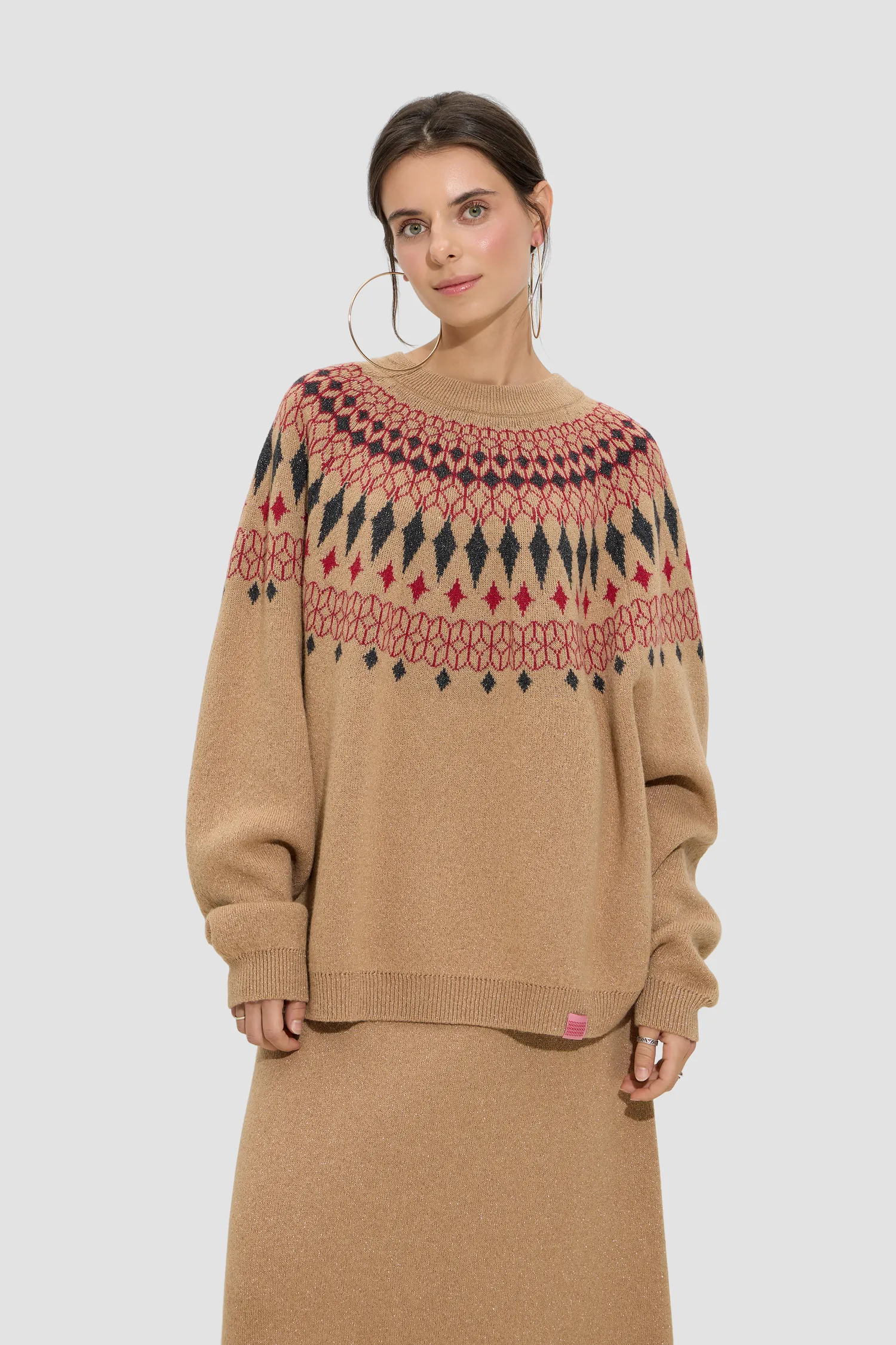 Картинка Свитер SWEATER SCANDINAVIAN SAND от магазина