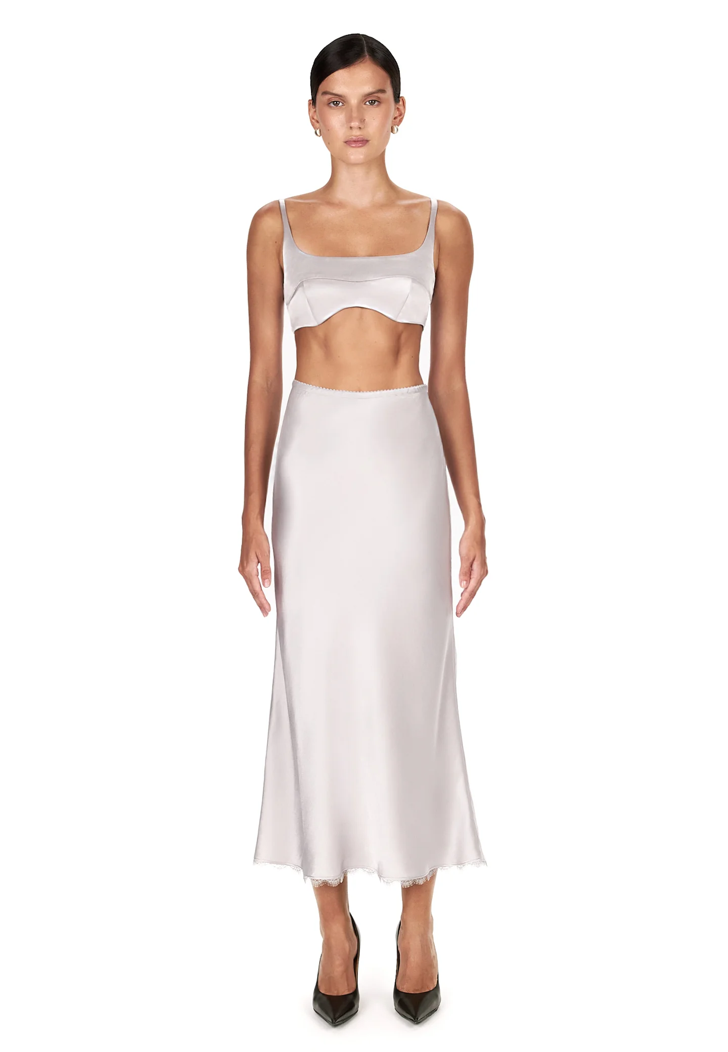 Картинка Юбка из атласа ALMOST READY от магазина