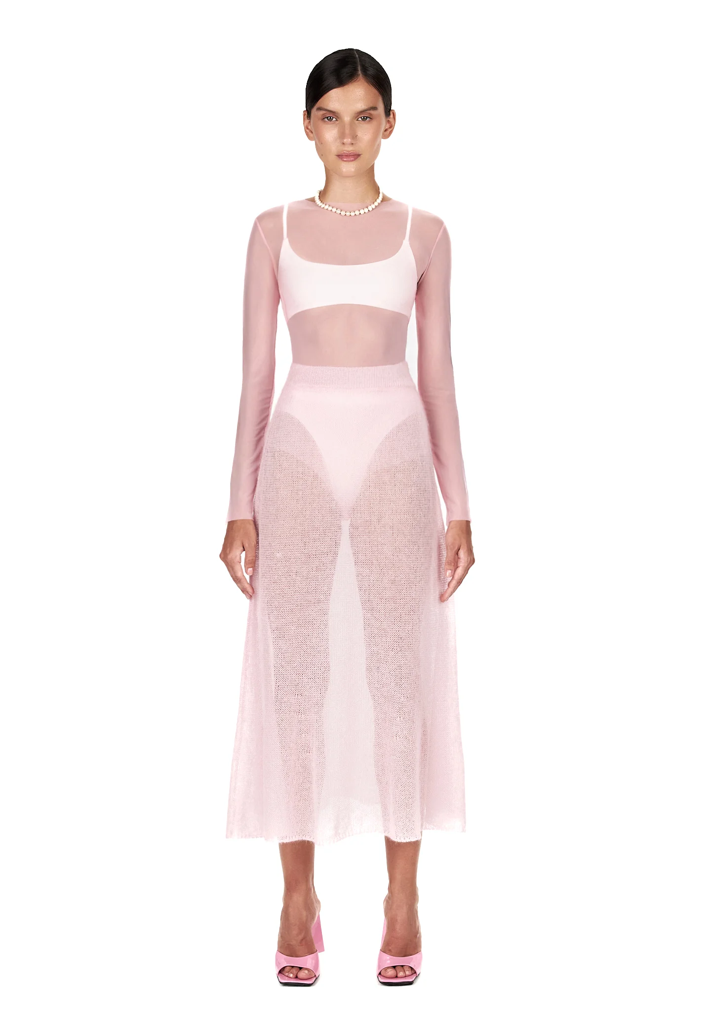 Картинка   Юбка-паутинка SOFT AGENDA розовая  от магазина