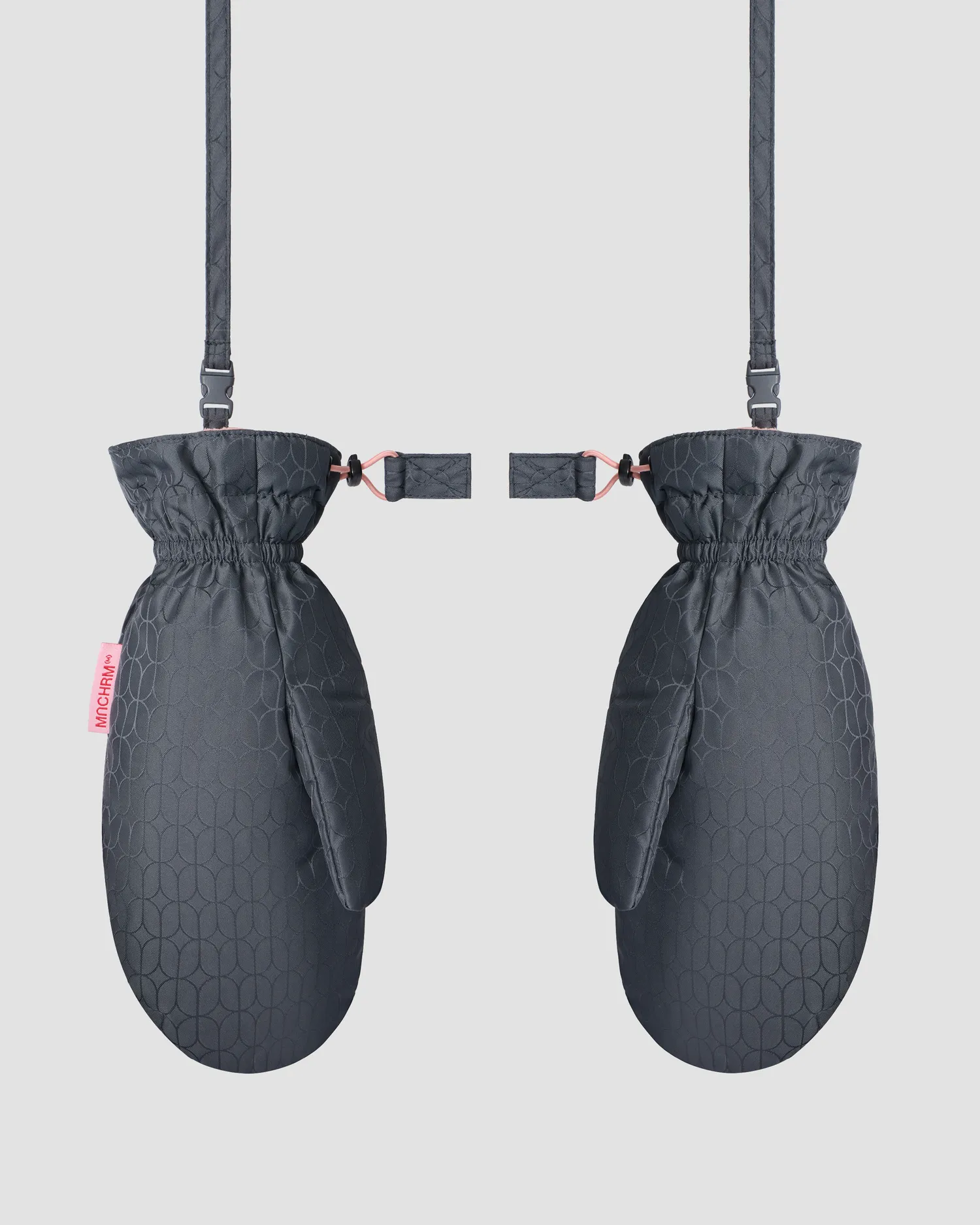 Картинка Рукавицы GLOVES JAQUARD PATTERN GREY от магазина