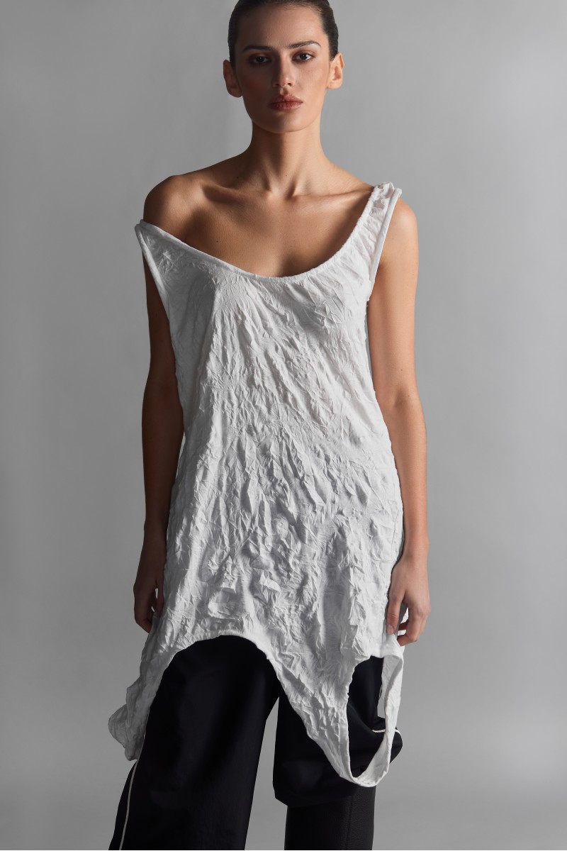 Картинка Майка-майка белого цвета от магазина