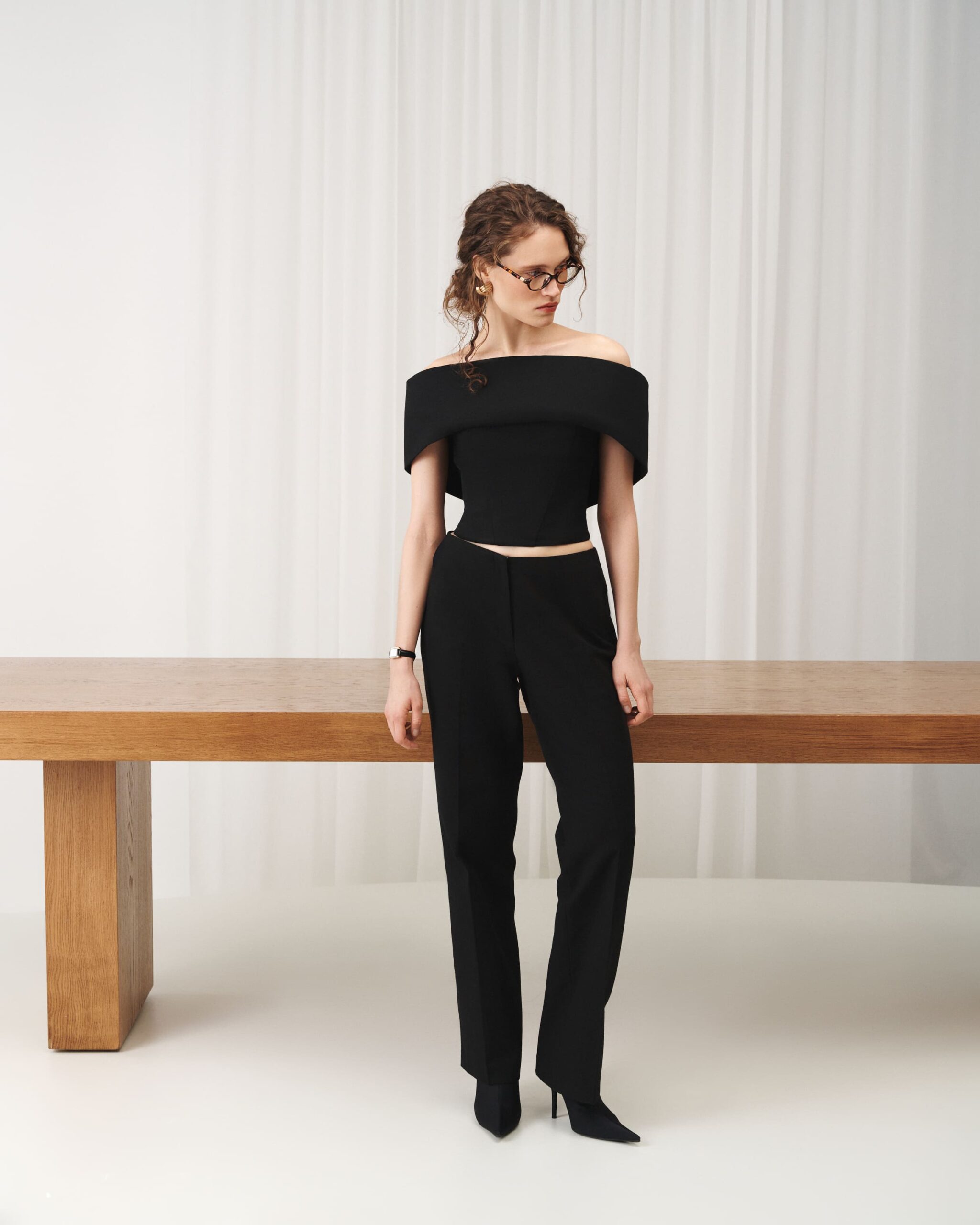 Картинка Брюки LINEN WIDE-LEG  от магазина