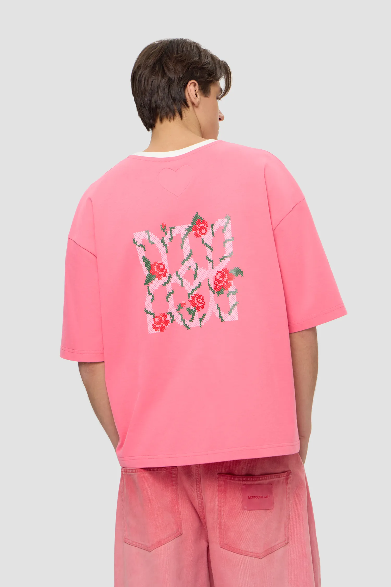 Картинка Футболка T-SHIRT LOVE DIARY PICTOGRAM ROSE от магазина